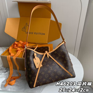 Louis Vuitton CarryAll Small Handbag M46203 in Monogram Canvas