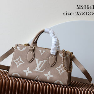 Louis Vuitton OnTheGo Small Tote Bag in Giant Monogram Leather