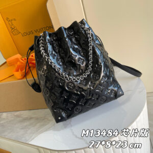 Louis Vuitton Noé Trunk Monogram Leather Shoulder Bag M13484