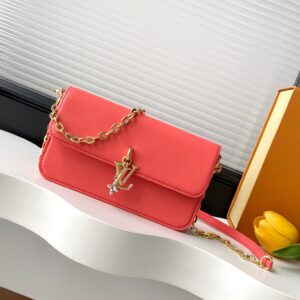 Louis Vuitton LV Bloom Wallet on Chain Crossbody Bag