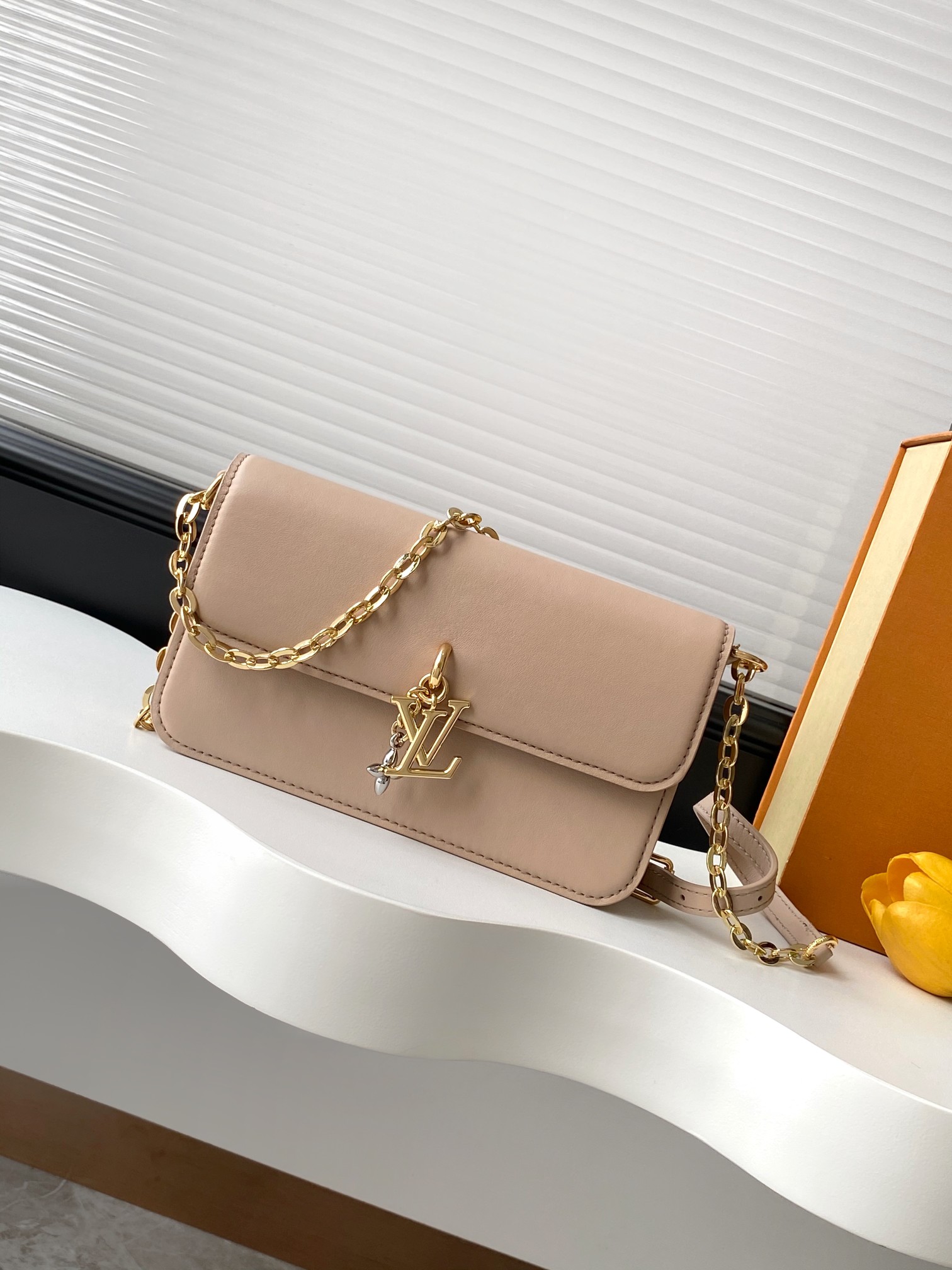 Louis Vuitton LV Bloom Wallet On Chain Crossbody Bag