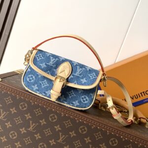 Louis Vuitton Nano Diane Denim Crossbody Bag