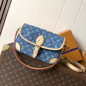 Louis Vuitton Diane Denim Crossbody Bag