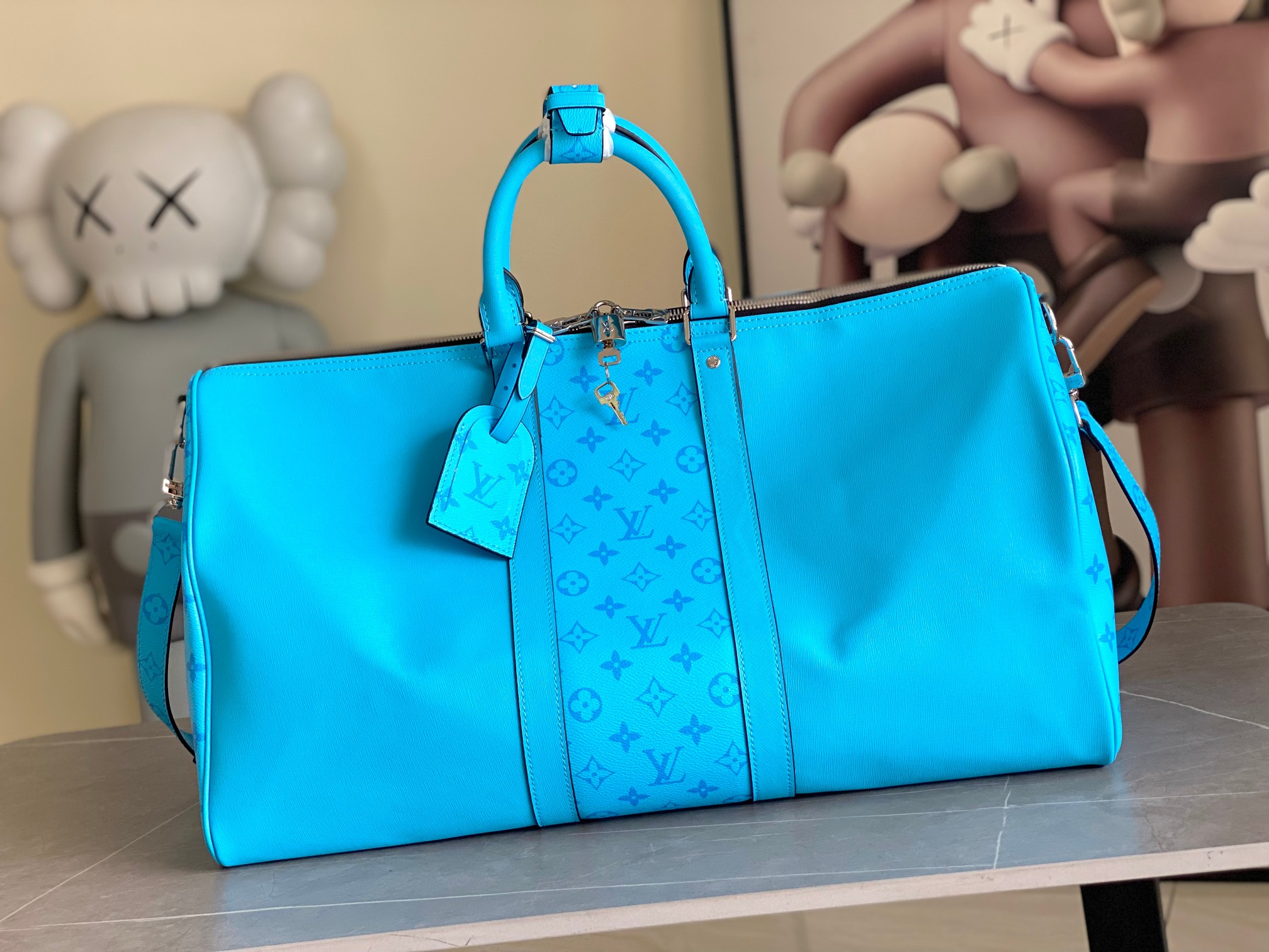 Louis Vuitton Keepall Taigarama M27791 Travel Bag