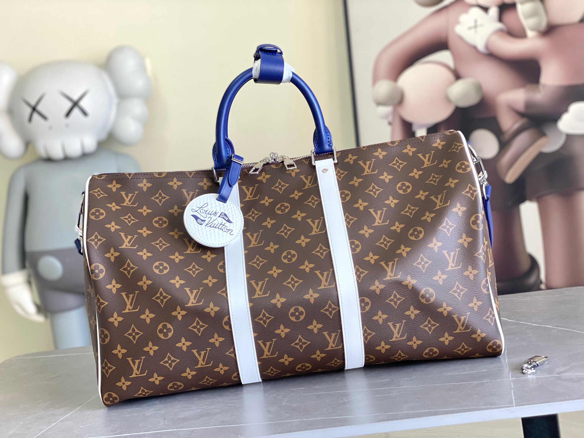 Louis Vuitton Keepall 50 Travel Bag