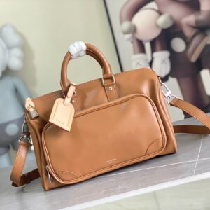 Louis Vuitton Keepall Bandoulière 35 Travel Bag in Monogram Eclipse