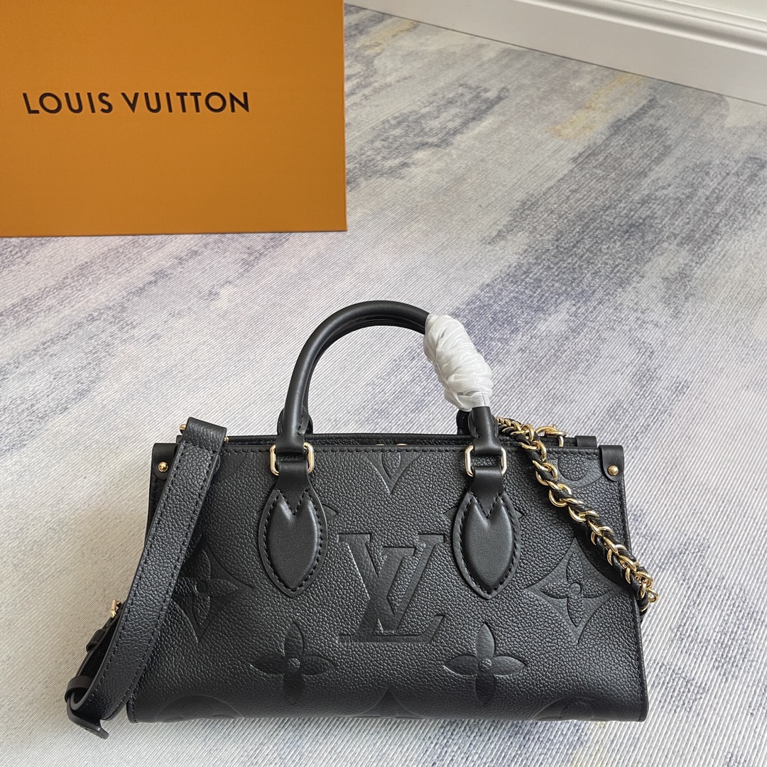 Louis Vuitton OnTheGo Small Tote Bag in Giant Monogram Leather