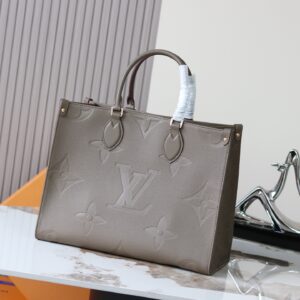 Louis Vuitton OnTheGo Medium Tote Bag in Monogram Empreinte Leather
