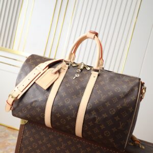 Louis Vuitton Keepall 45 Travel Bag M41418 in Damier Graphite