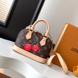 Louis Vuitton Nano Alma Handbag – Cherry Monogram