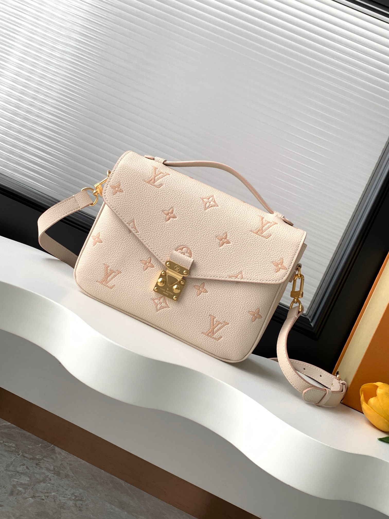 Pochette Metis MM Monogram Empreinte Leather Crossbody Bag