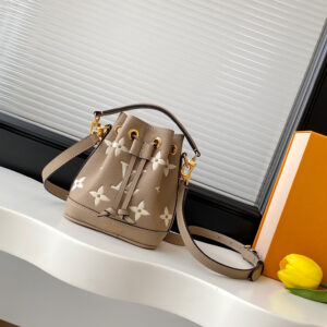 Louis Vuitton Nano Noé Monogram Empreinte Bucket Bag