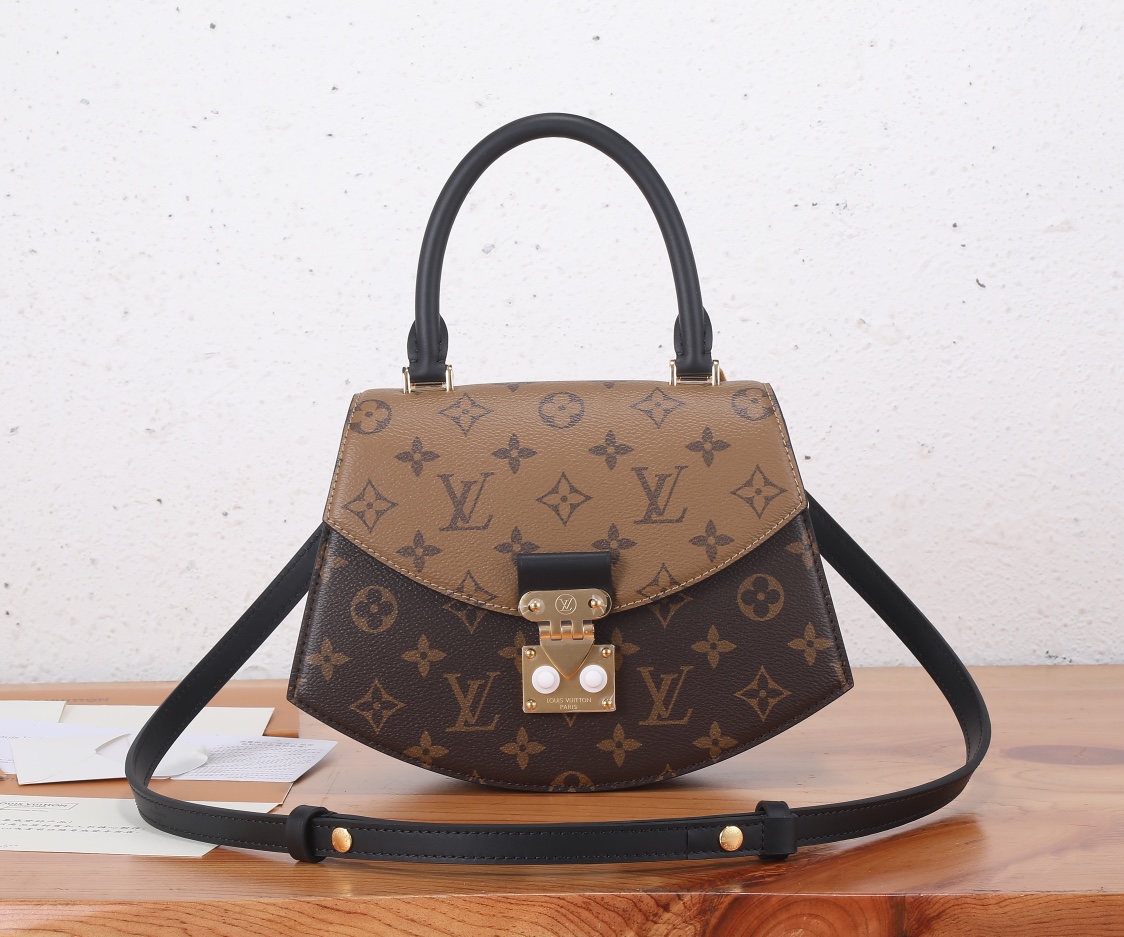 Tilsitt Crossbody Bag in Monogram and Monogram Reverse Canvas