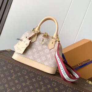 Louis Vuitton Alma BB Meowgram Canvas Handbag