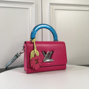 Louis Vuitton Twist Medium Handbag in Rose
