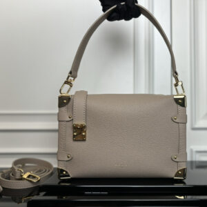 Louis Vuitton Side Trunk MM Handbag in Gray