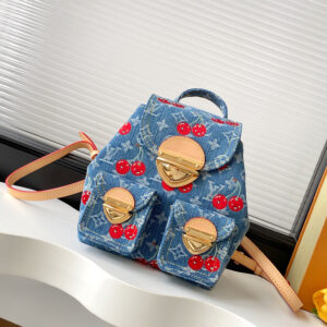 Louis Vuitton Venice Monogram Cherry Denim Shoulder Bag
