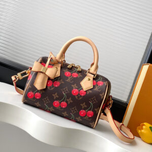 Louis Vuitton Speedy Bandoulière M13094 Cherry Monogram Crossbody Bag