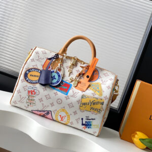 Louis Vuitton Speedy Soft 30 Handbag in Monogram Dune