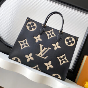 Louis Vuitton OnTheGo Large Handbag M45945 in Black