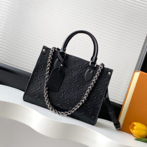 Louis Vuitton OnTheGo Small Handbag in Monogram Bold Leather