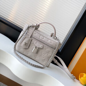 Louis Vuitton Vanity Chain Pouch M13593 in Taro Gray