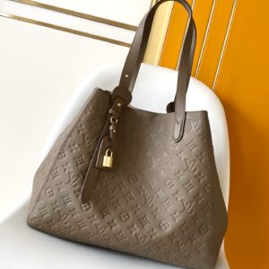 Louis Vuitton All In One MM Monogram Empreinte Leather Hobo Handbag