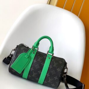 Louis Vuitton Keepall 25 Monogram Eclipse Reverse Bag