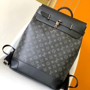 Louis Vuitton Steamer Backpack M44052 in Black Epi Leather