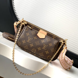 Louis Vuitton Multi Pochette Accessories Crossbody Bag M44813 Green