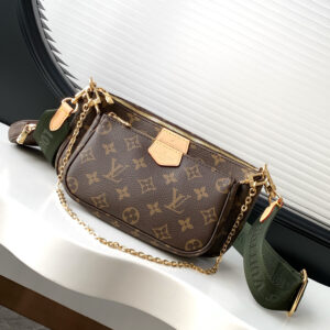 Louis Vuitton Multi Pochette Accessories Bag M44813 Green