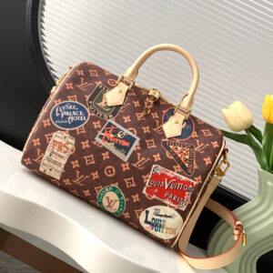 Louis Vuitton Speedy Bandoulière 30 Crossbody Handbag