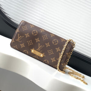 Louis Vuitton Lily Wallet On Chain in Monogram Canvas (M82509)