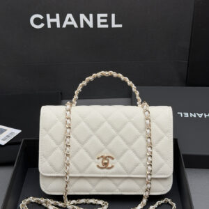 26C WOC Pearl-Handle Chain Bag