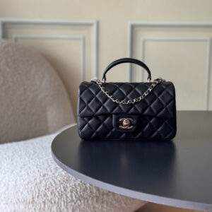 Chanel 21K Mini Classic Flap Bag with Handle AS2431
