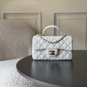 Chanel 21K Mini Classic Flap Top Handle Bag AS2431