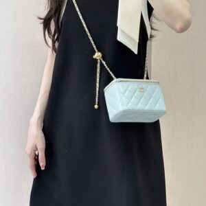 Chanel Gold Ball Box Crossbody Bag