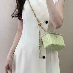 Chanel Gold Ball Box Crossbody Bag