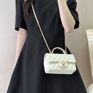Chanel 24B Lambskin Mini Flap Bag