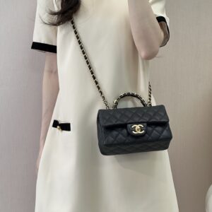 Chanel 24B Lambskin Mini Flap Bag