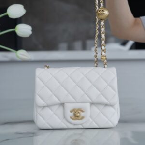 Mini Cowhide Leather Shoulder Bag