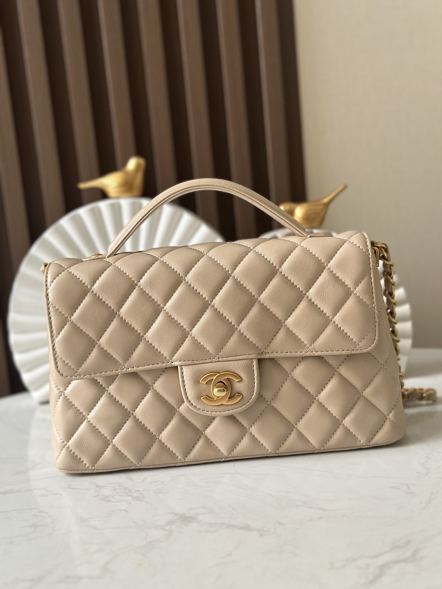 25 cm Kelly-Inspired Handbag