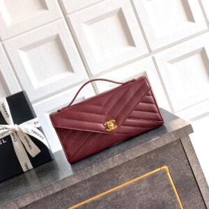 OHANEL Burgundy 26X Series AS6044 Handbag