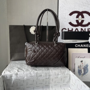 Chanel Black and White Bear Bowling Pillow Bag