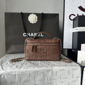 Chanel 26P Woven Small Box Bag