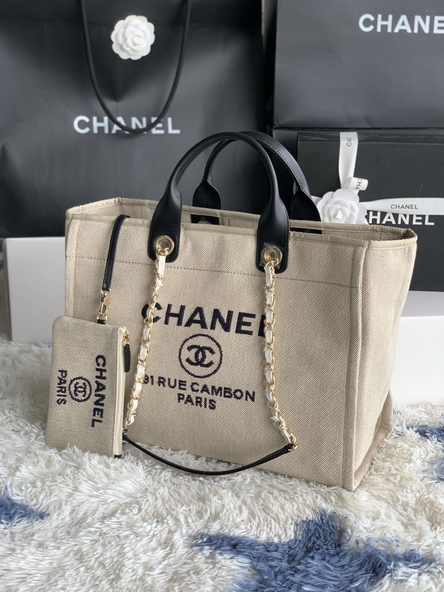 Chanel AS66941 Travel Shopping Tote Bag