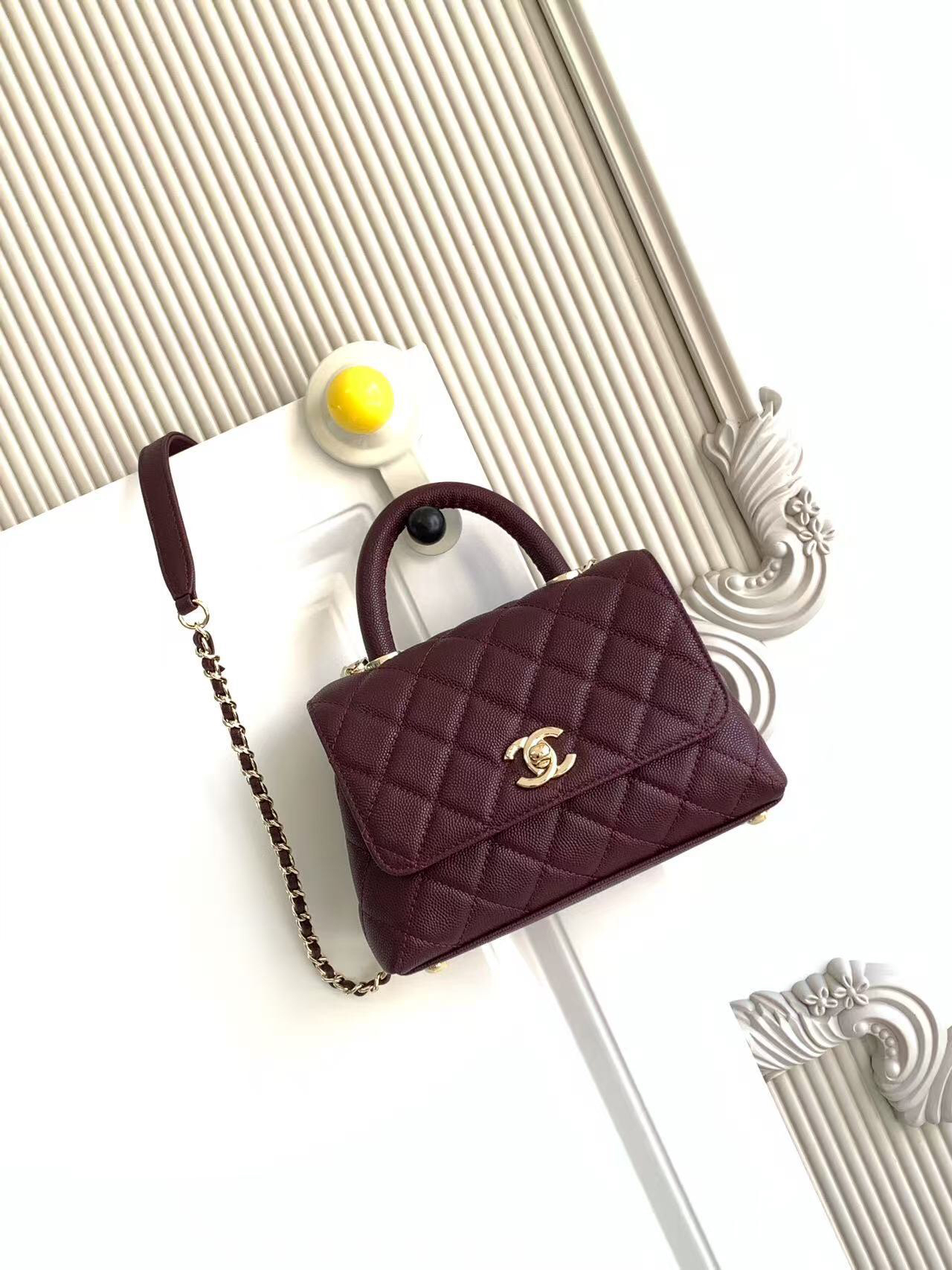 Chanel Coco Handle Mini Handbag AS2215