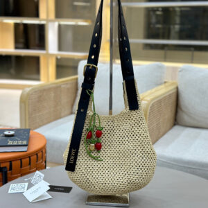Loewe Paula’s Ibiza Woven Straw Bag