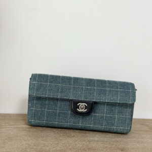 Chanel Vintage Quilted Lambskin Underarm Bag