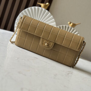 Vintage Quilted Lambskin Underarm Bag